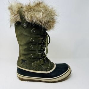 Sorel Joan of Arctic Boot Outdoor Hiking Winter Rugged Lace Up - 7